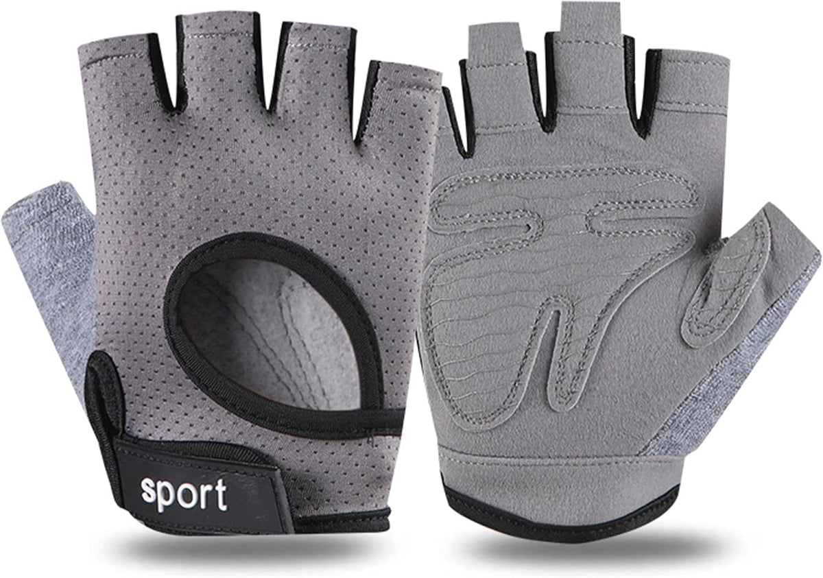 Athletic Fingerless Non-Slip Gloves